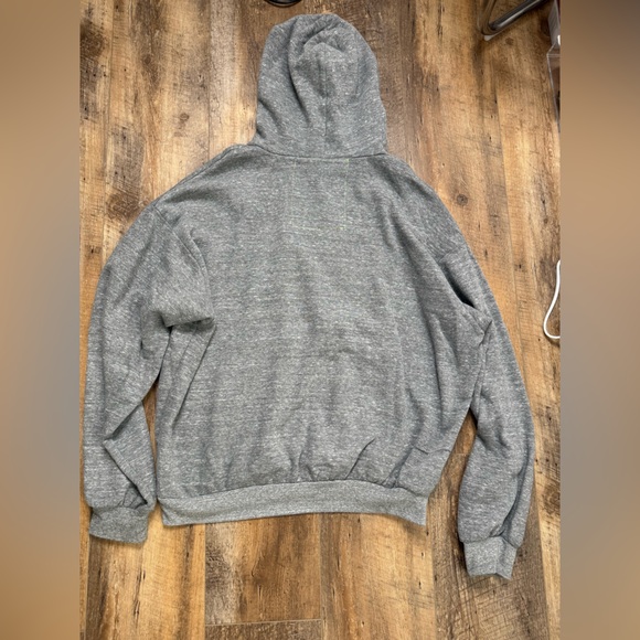 Aviator Nation Bolt Stitch Repeat Relaxed pullover Hoodie with Pocket Zippers, S - Picture 5 of 6